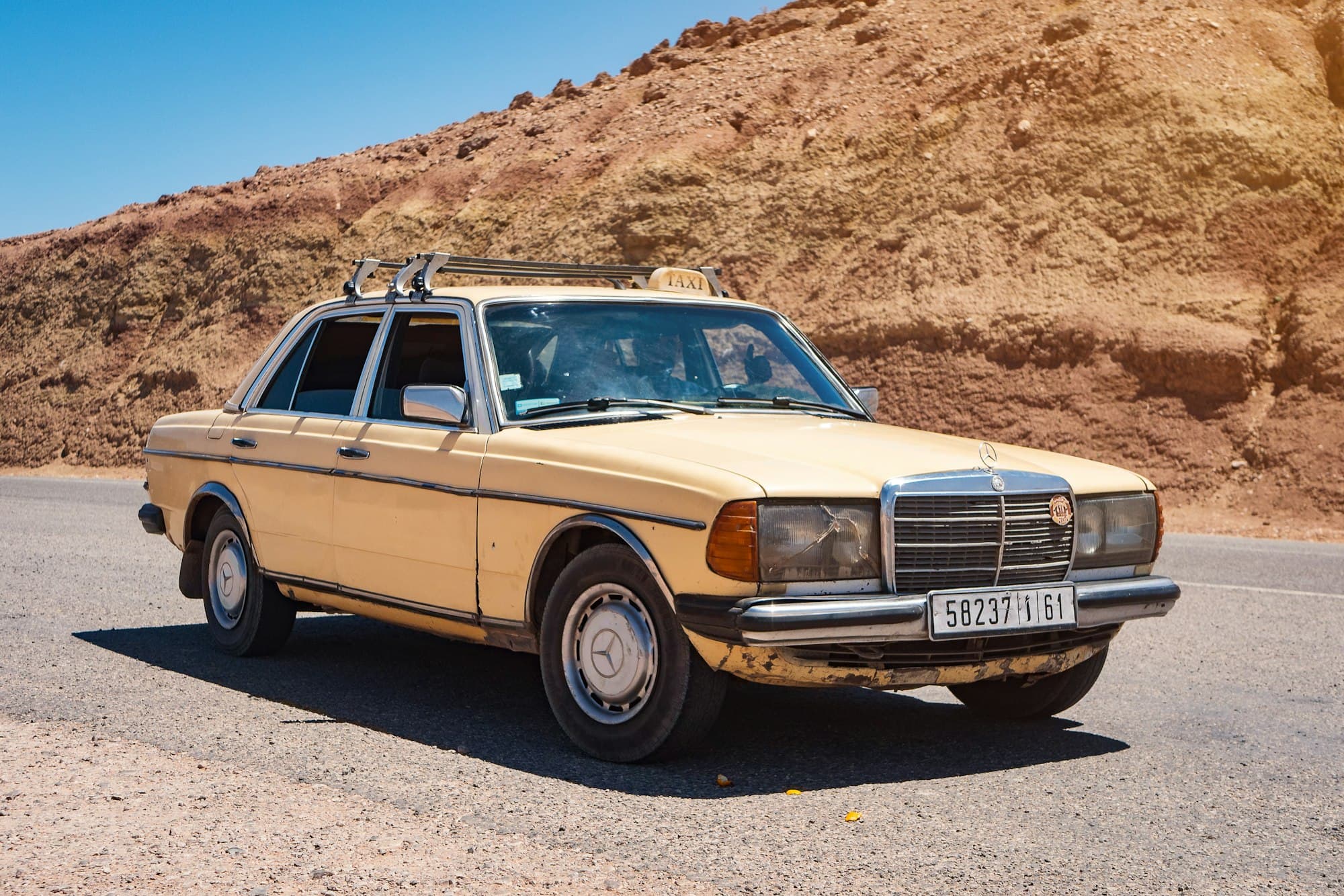 Mercedes-Benz W123, Rostkarte