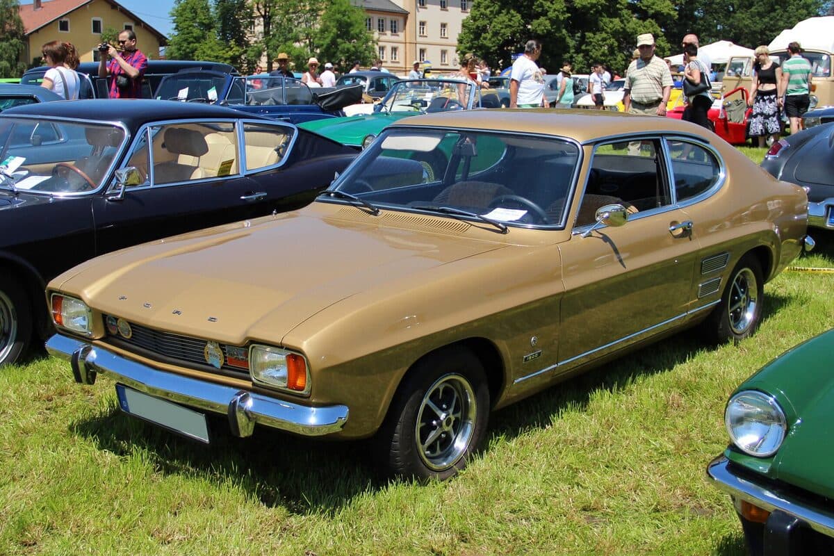 Ford Capri I, Rostkarte