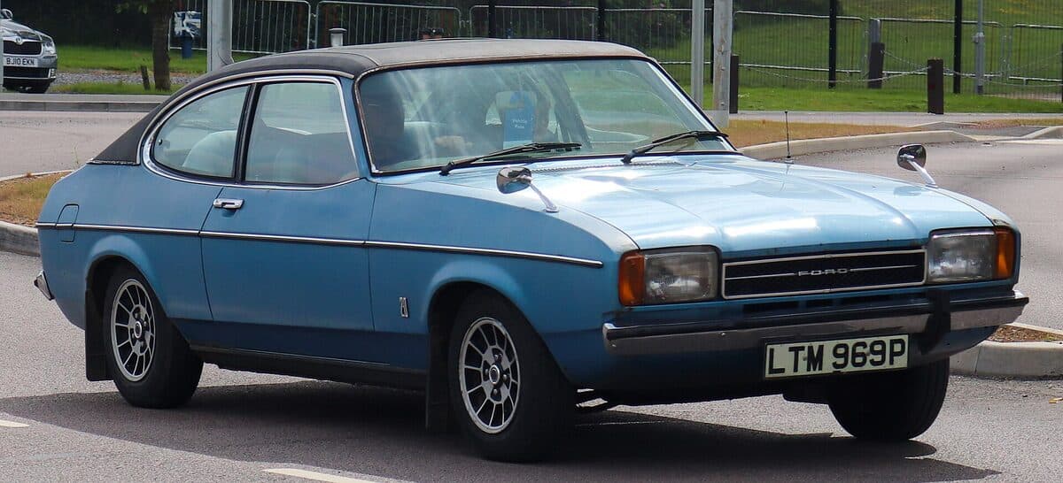 Ford Capri II, Rostkarte