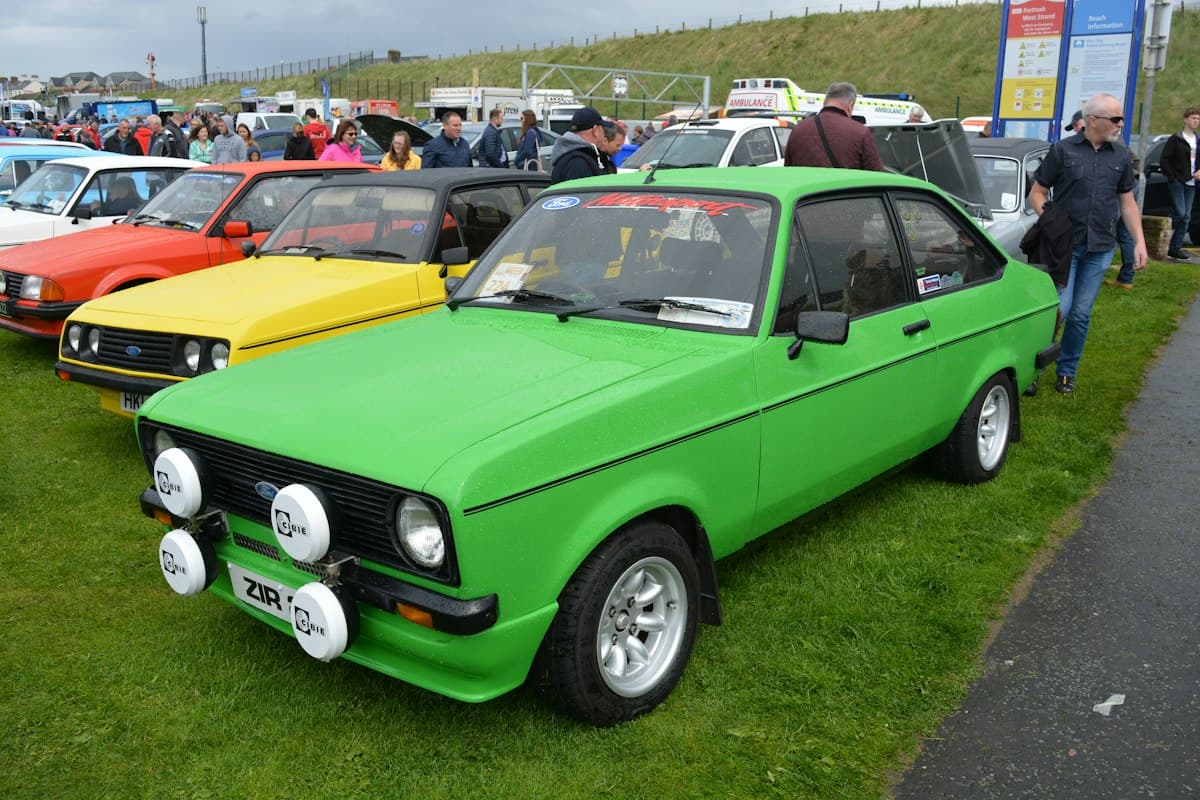 Ford Escort II, Rostkarte