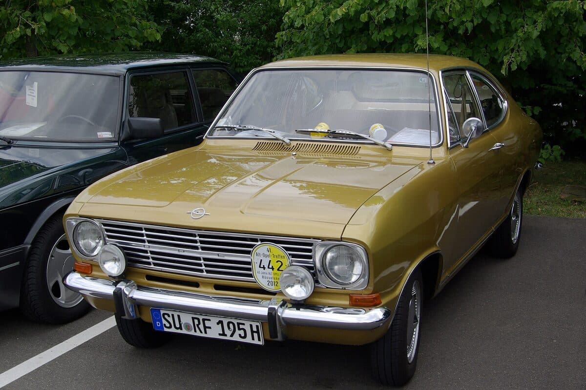 Opel Kadett B, Rostkarte