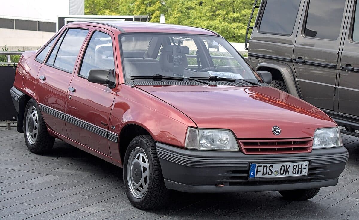 Opel Kadett E, Rostkarte