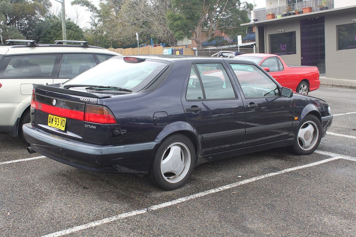 Saab 9000 als Schrägheck