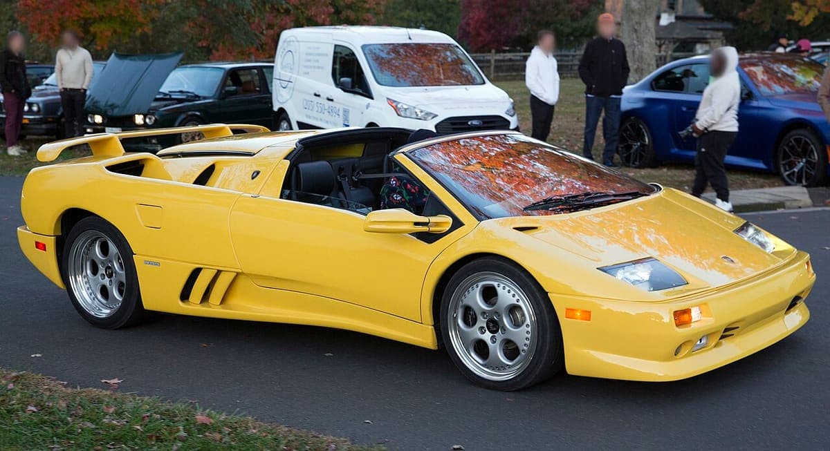 Lamborghini Diablo als Roadster