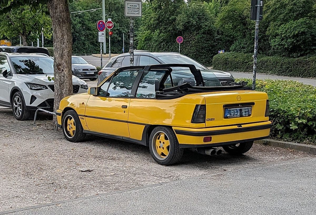 Opel Kadett E als Cabriolet