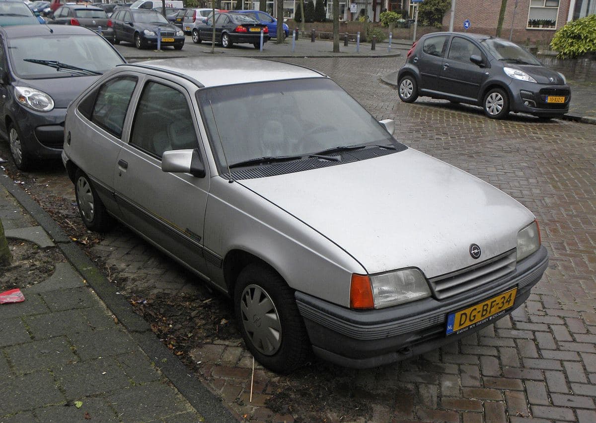 Opel Kadett E als Schrägheck