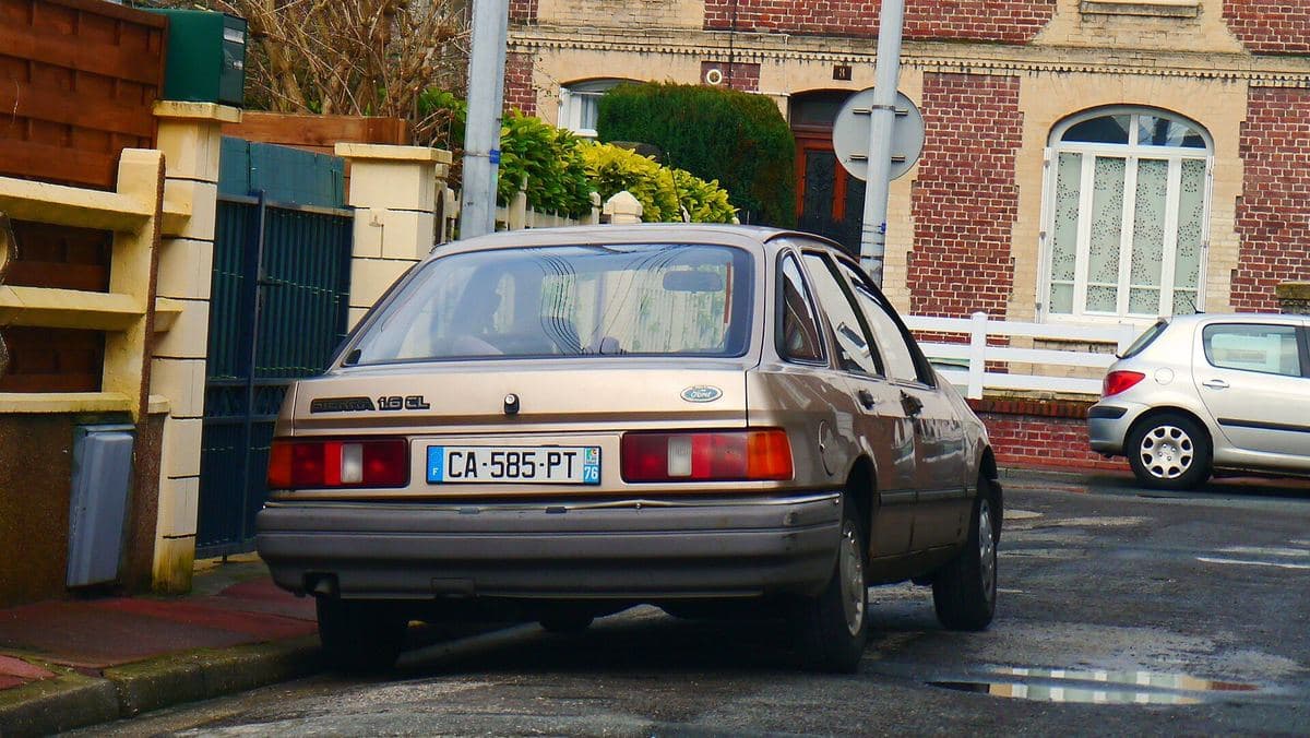 Ford Sierra als Schrägheck