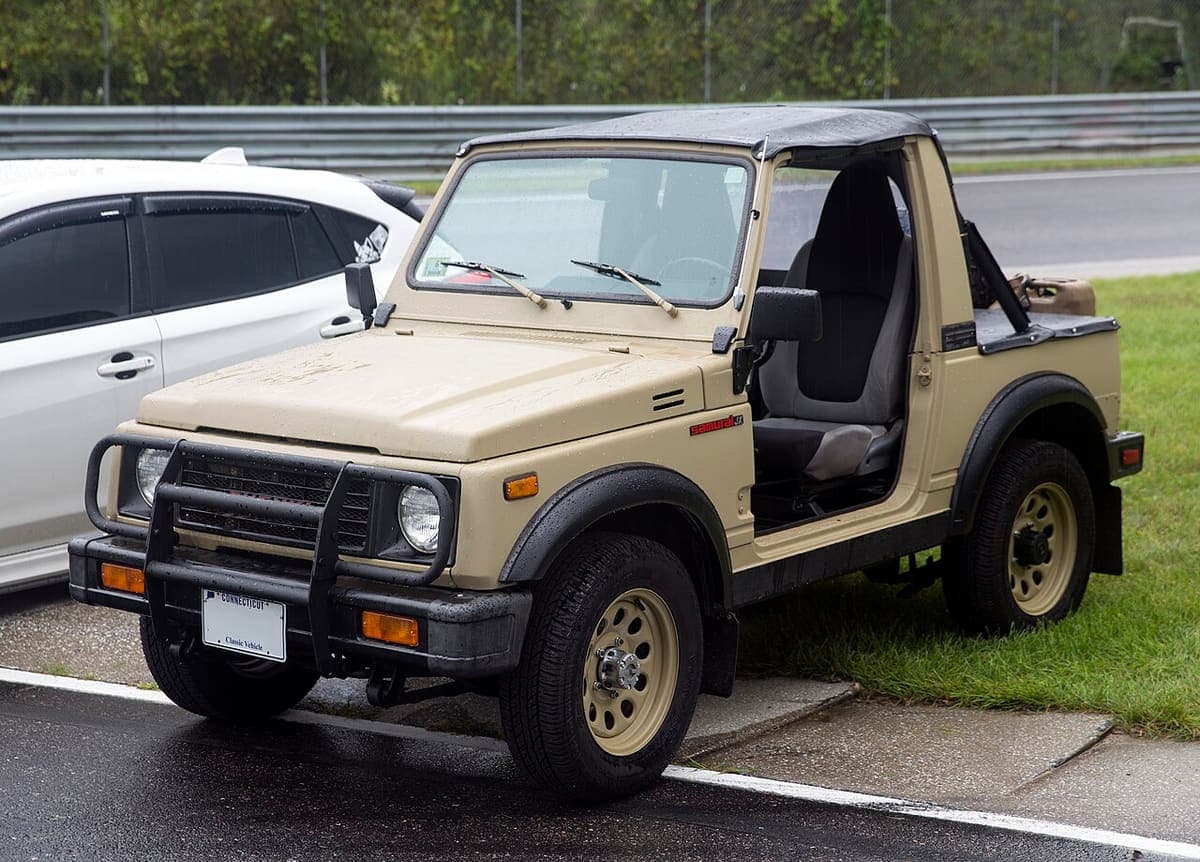 Suzuki SJ 410/413 als Cabriolet