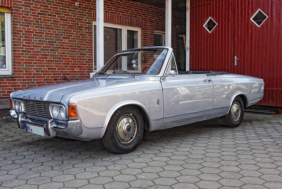 Ford Taunus P7 als Cabriolet