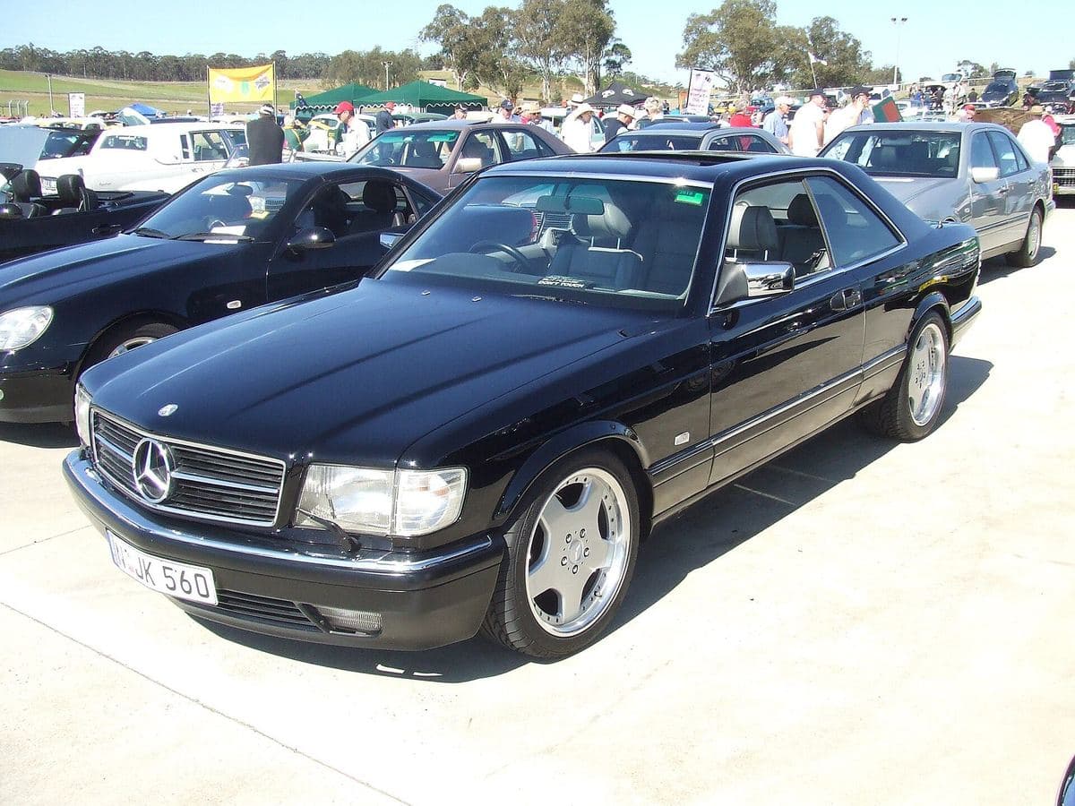 Mercedes-Benz W126 als Coupé