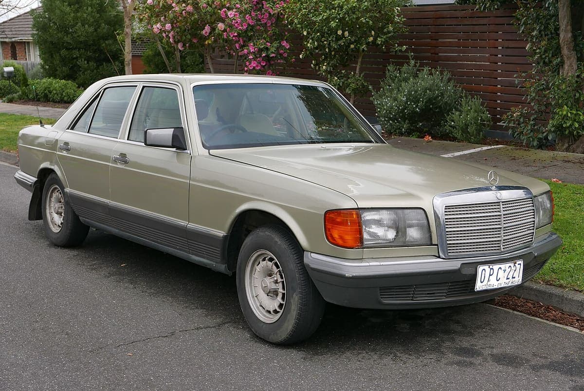 Mercedes-Benz W126 als Limousine