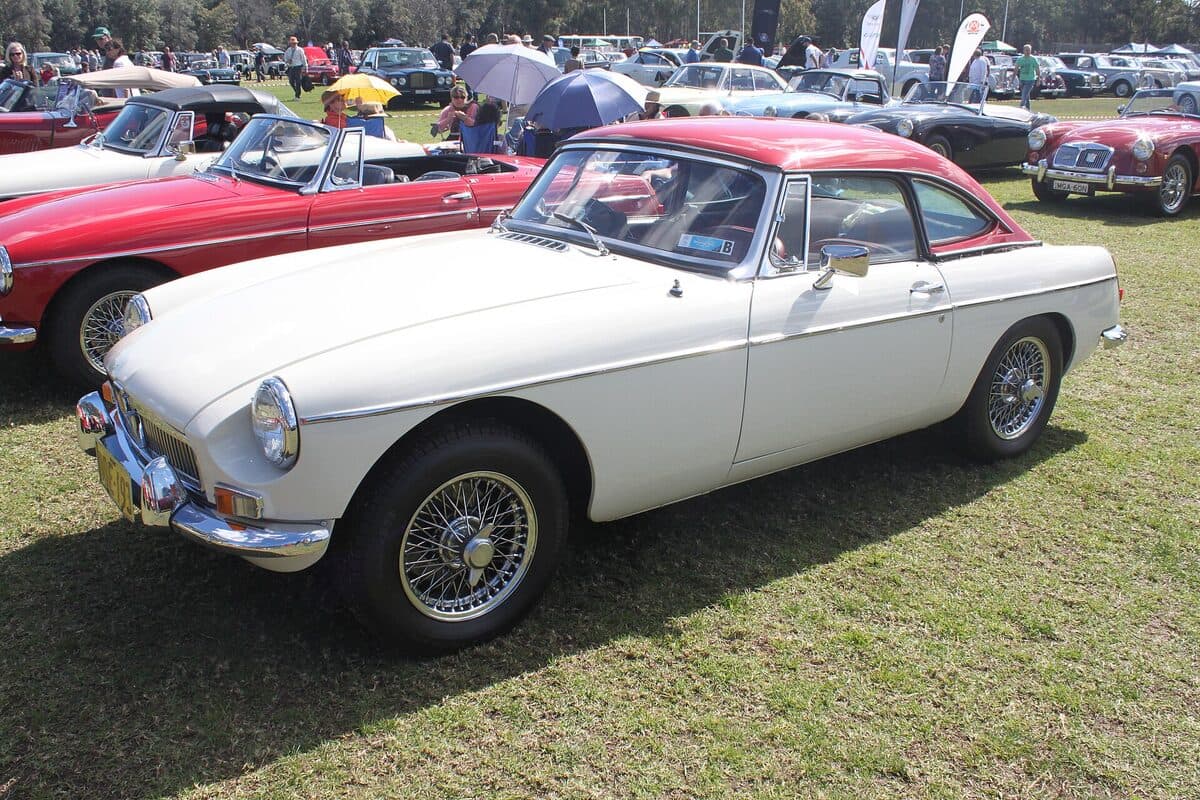 MG MGB, Rostkarte