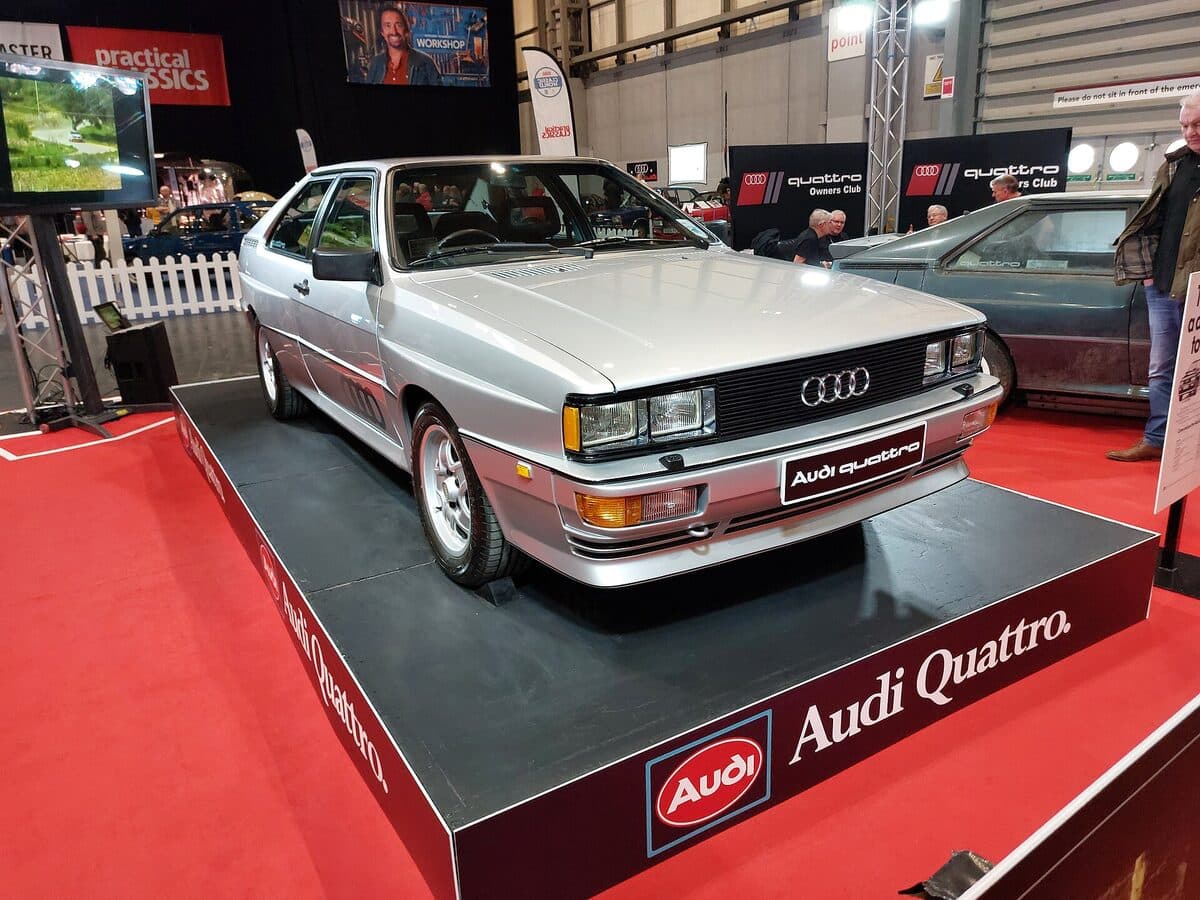 Audi quattro: Der Allradantrieb kommt auf die Straße (1980–1991), Bild zum Zitat