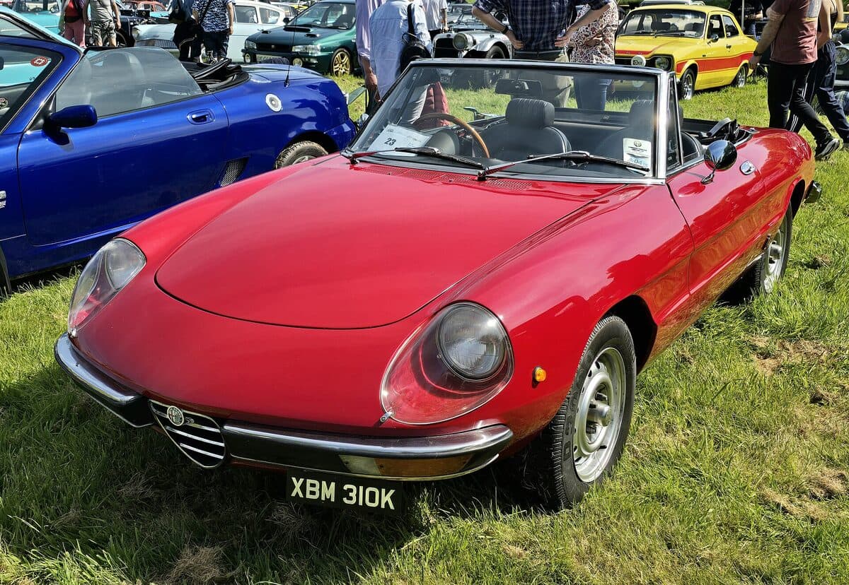 Alfa Romeo Spider, Rostkarte