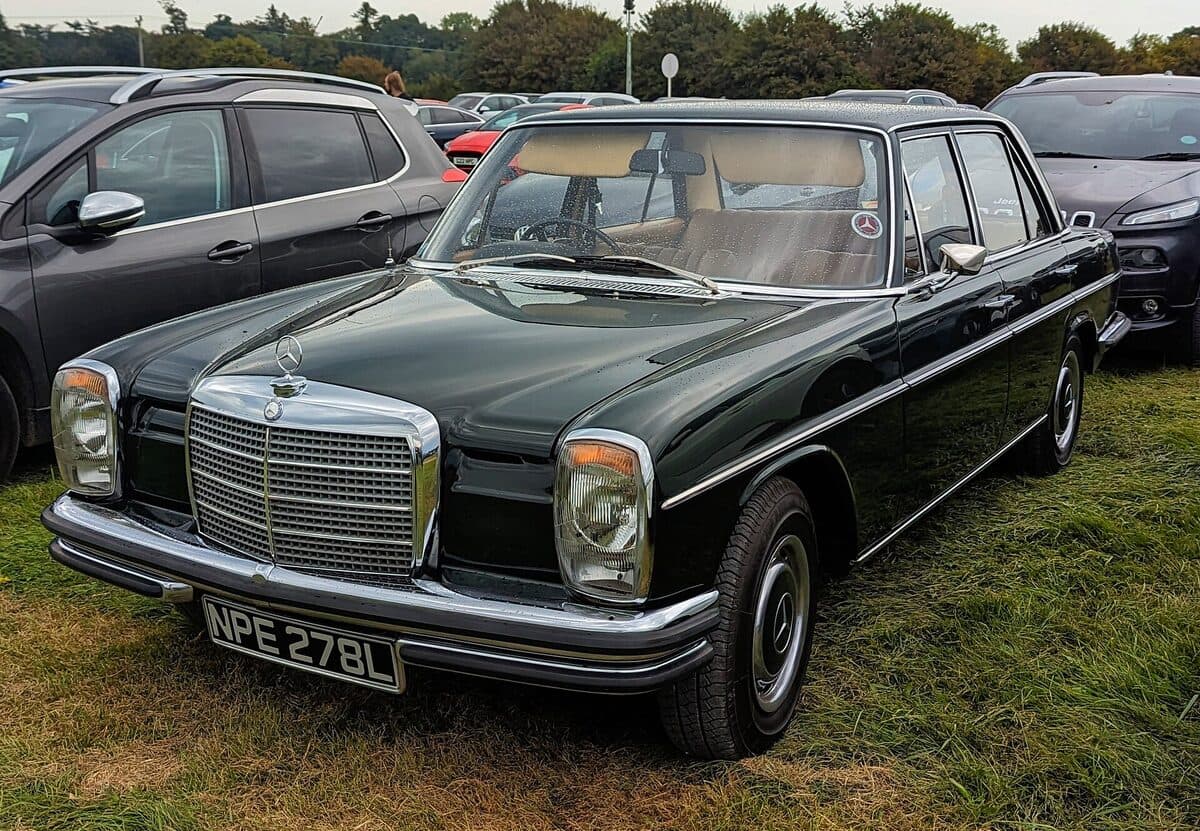 Mercedes-Benz W114/W115, Rostkarte