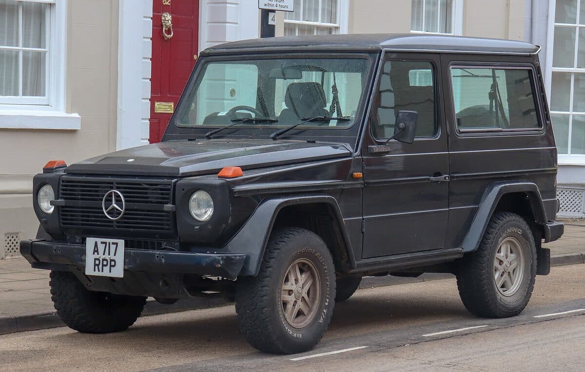 Mercedes-Benz W460, Rostkarte