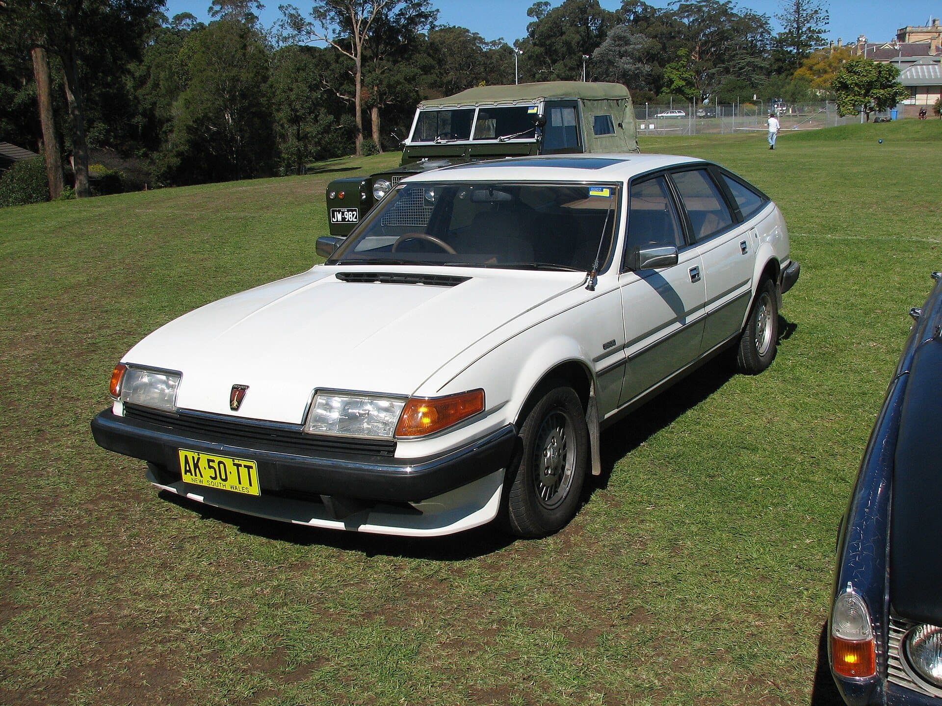 Rover SD1: Auto des Jahres 1977 mit Daytona-Nase Rover SD1: Auto des Jahres 1977 mit Daytona-Nase, Bild zum Zitat