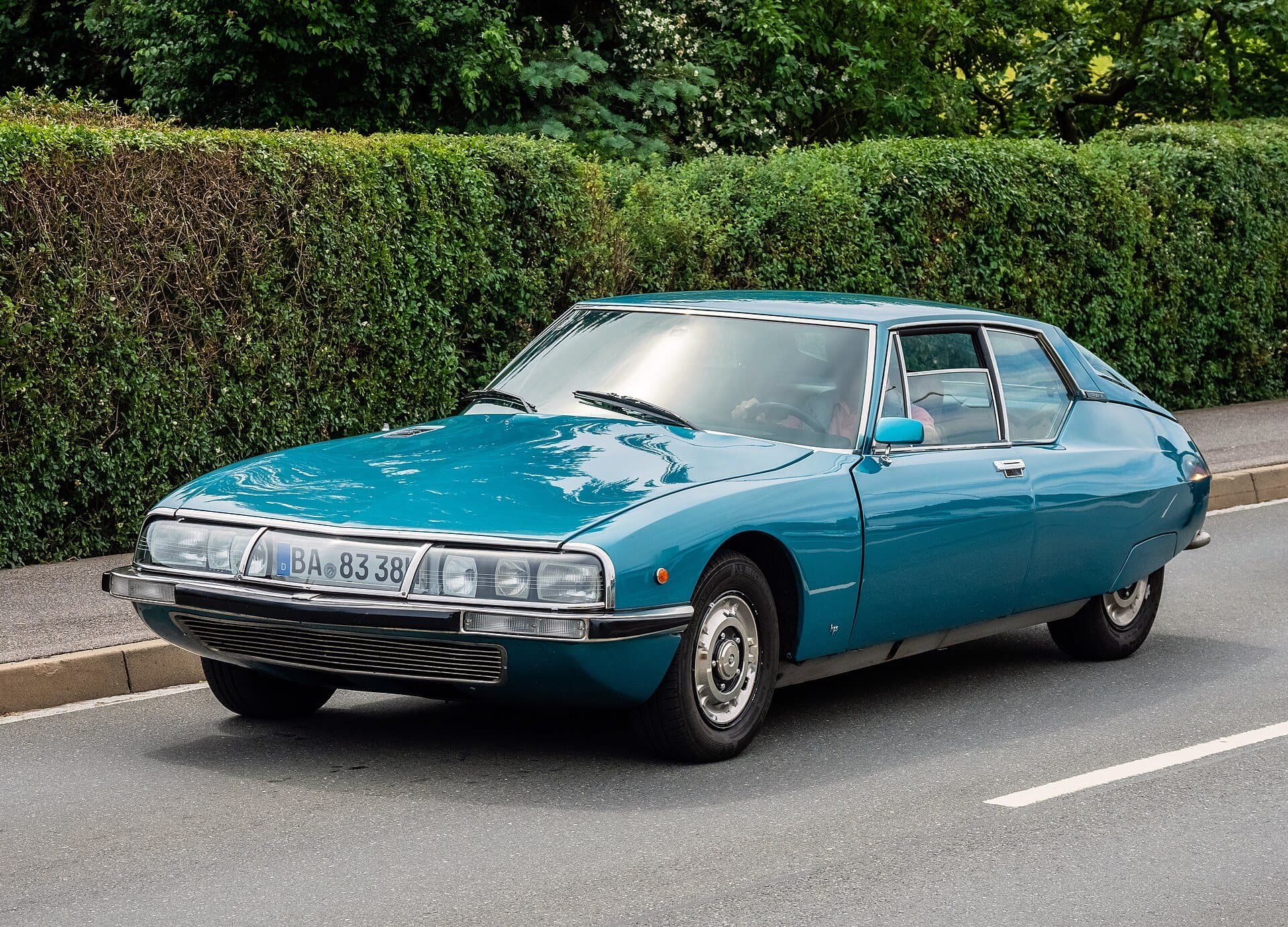 Citroën SM: Maserati-V6 unter französischem Blech Citroën SM: Maserati-V6 unter französischem Blech, Bild zum Zitat