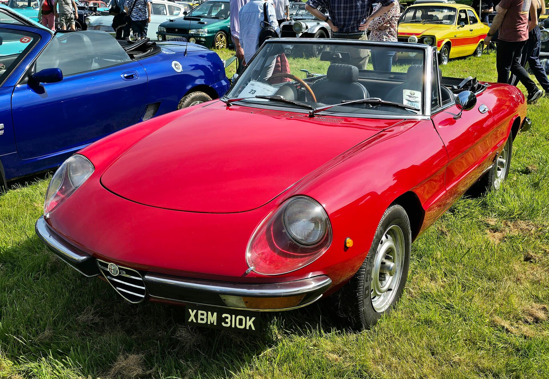 Der Spider der 2. Serie: die Coda Tronca, der Roadster, den die meisten meinen. Ein Alfa Romeo Spider
