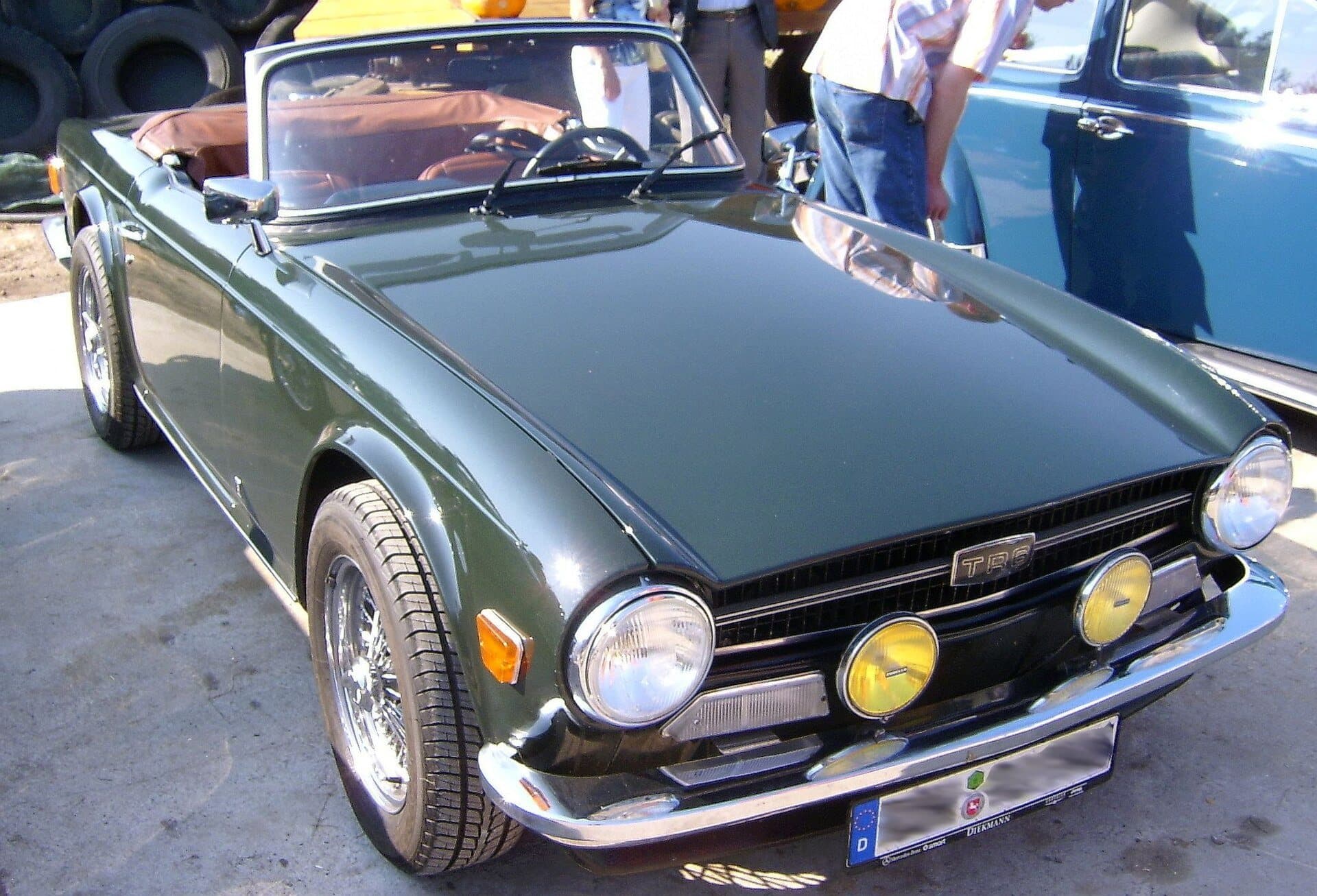 Triumph TR6: Karmann zeichnet, Lucas spritzt ein (1968–1976) Triumph TR6: Karmann zeichnet, Lucas spritzt ein (1968–1976), Bild zum Zitat