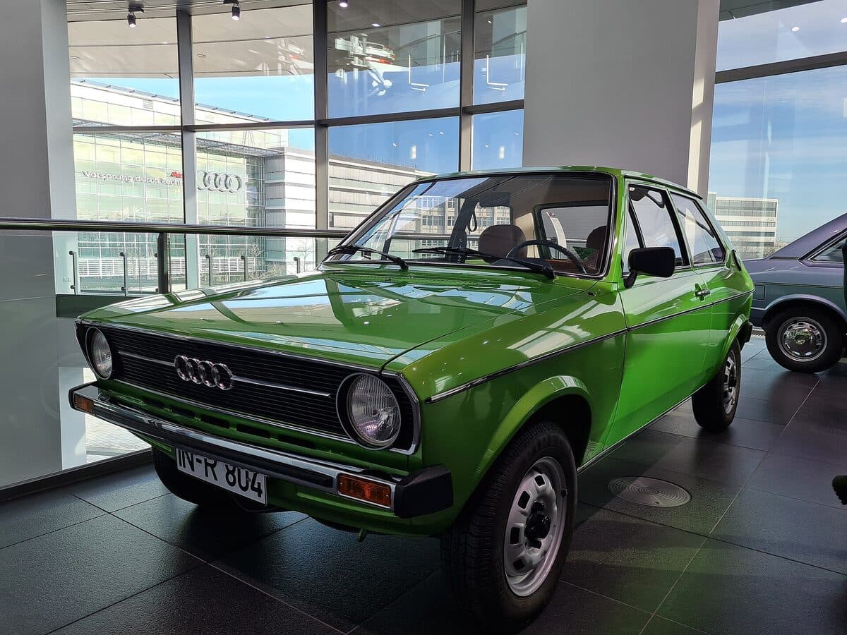 Audi 50: Der Kleinwagen, den es nicht geben durfte (1974–1978) Audi 50: Der Kleinwagen, den es nicht geben durfte (1974–1978), Bild zum Zitat