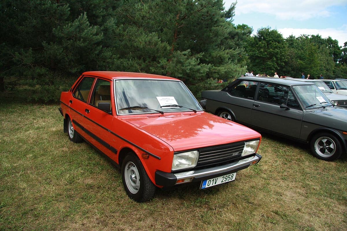Fiat 131 als Limousine Fiat 131 als Limousine