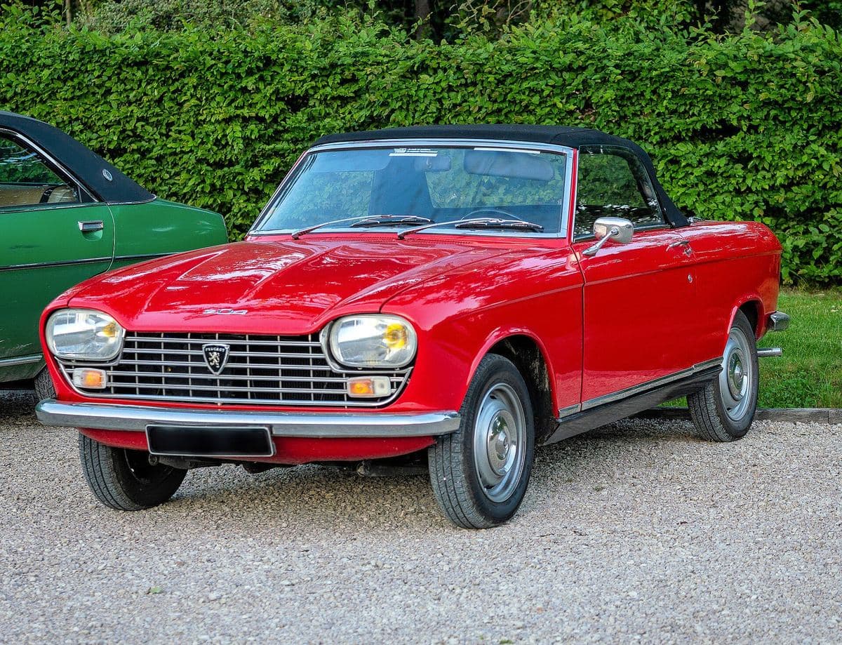 Peugeot 204 als Cabriolet Peugeot 204 als Cabriolet