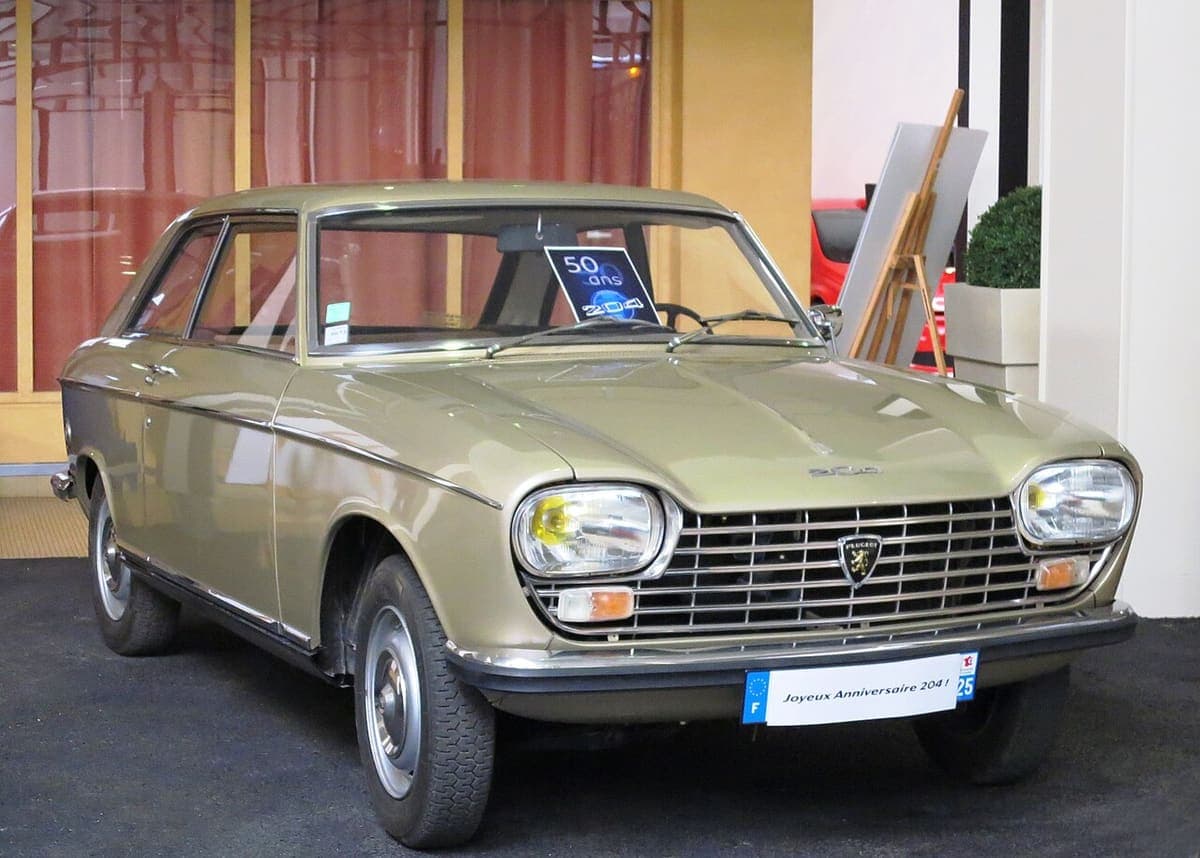 Peugeot 204 als Coupé Peugeot 204 als Coupé