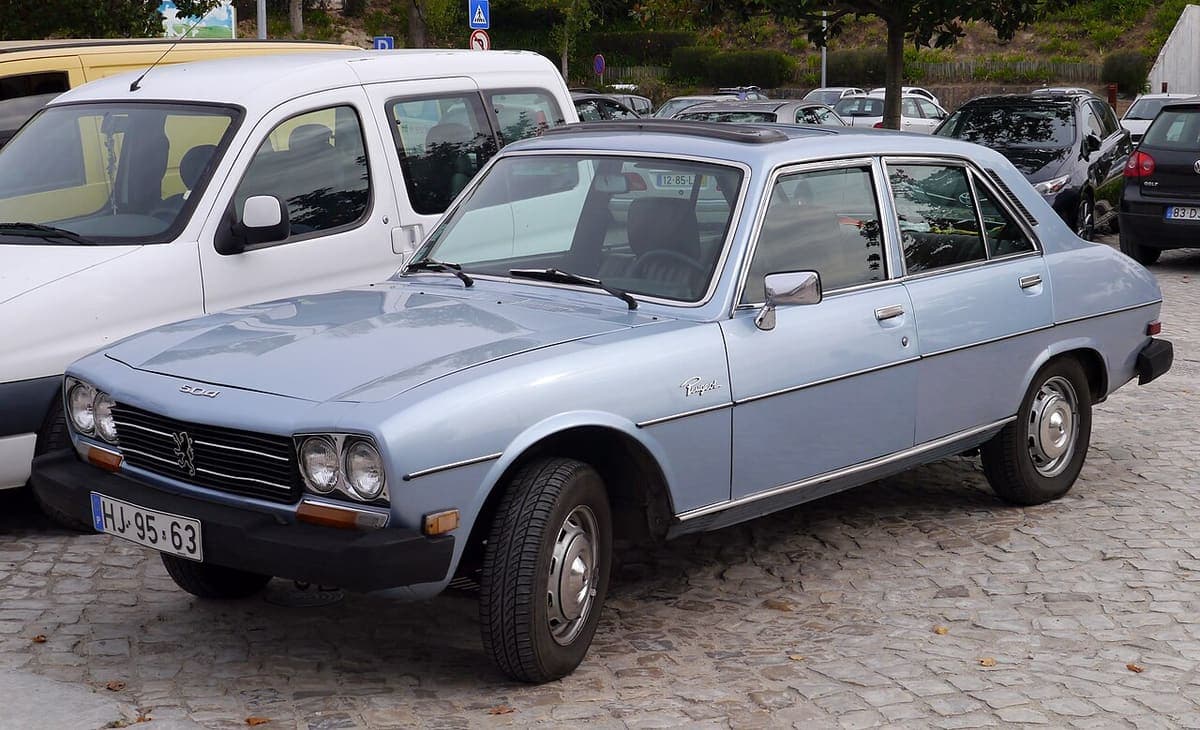 Peugeot 504 als Limousine Peugeot 504 als Limousine