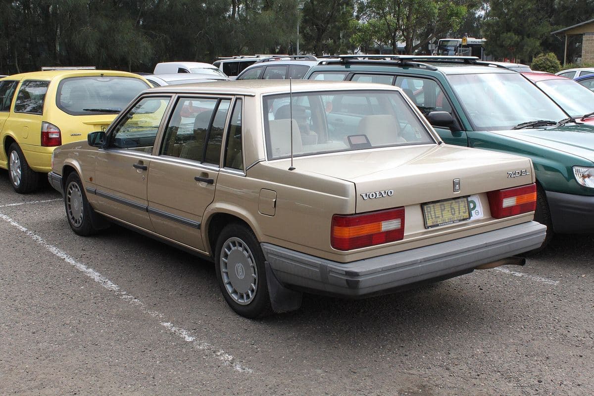 Volvo 740 als Limousine Volvo 740 als Limousine