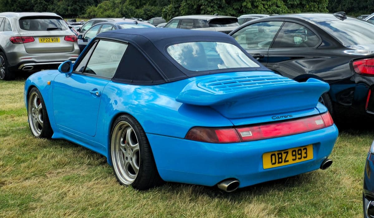 Porsche 993 als Cabriolet Porsche 993 als Cabriolet
