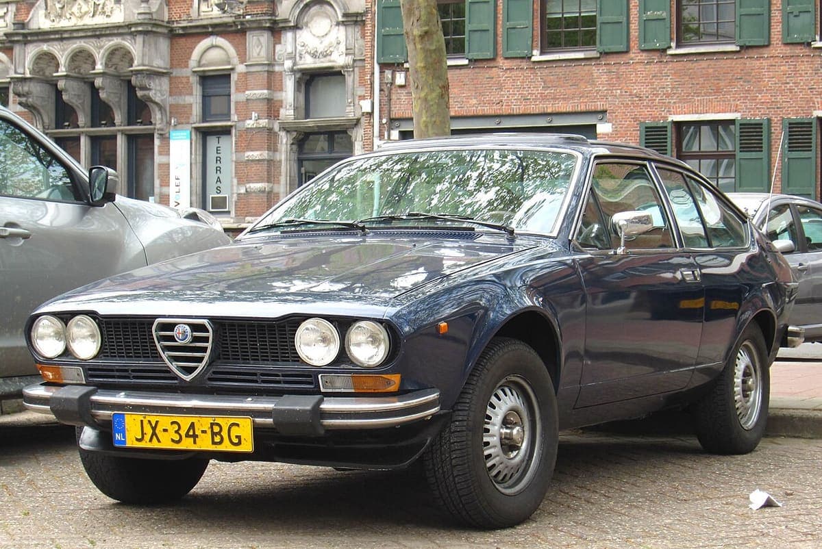 Alfa Romeo Alfetta als Coupé Alfa Romeo Alfetta als Coupé