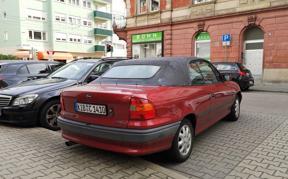 Opel Astra F als Cabriolet Opel Astra F als Cabriolet