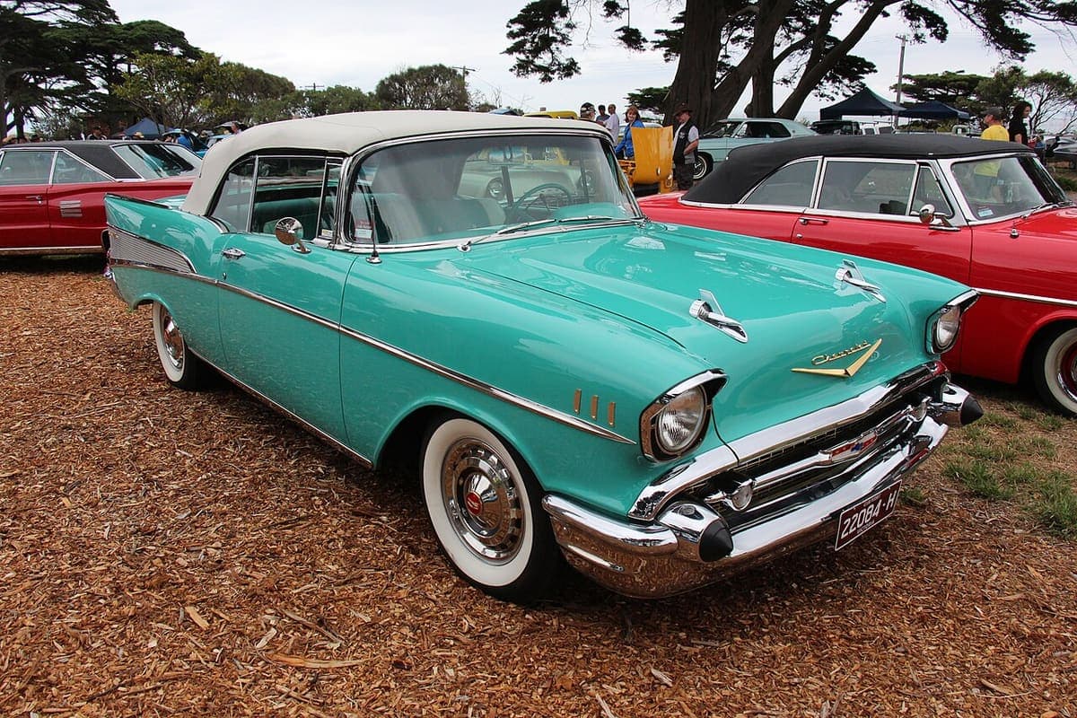 Chevrolet Bel Air als Cabriolet Chevrolet Bel Air als Cabriolet