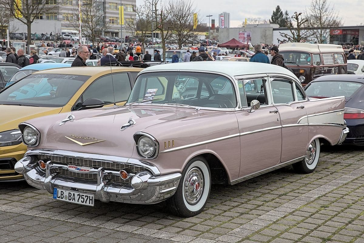 Chevrolet Bel Air als Limousine Chevrolet Bel Air als Limousine
