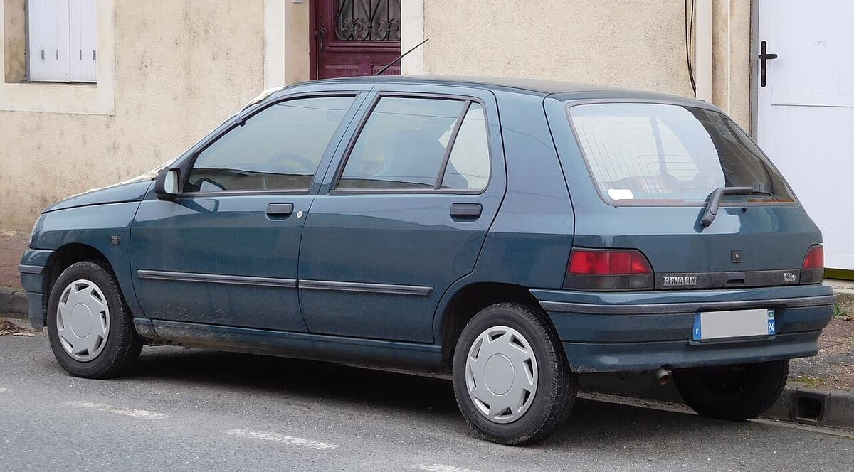Renault Clio I als Schrägheck Renault Clio I als Schrägheck