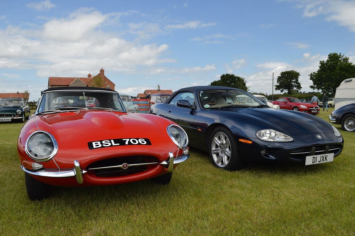 Jaguar E-Type als Roadster Jaguar E-Type als Roadster