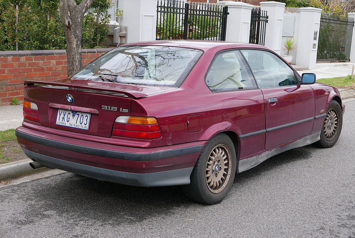BMW E36 als Coupé BMW E36 als Coupé