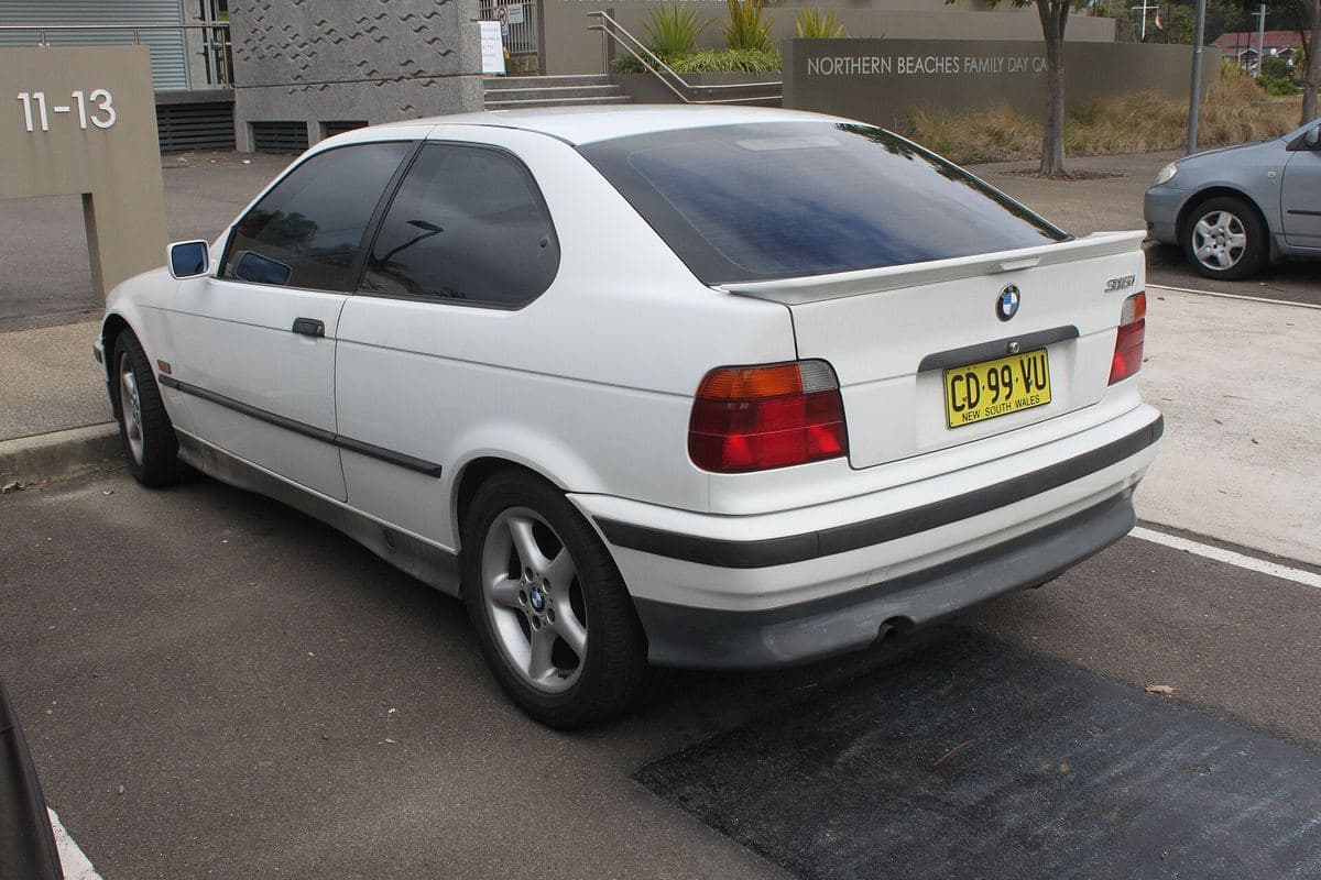 BMW E36 als Schrägheck BMW E36 als Schrägheck