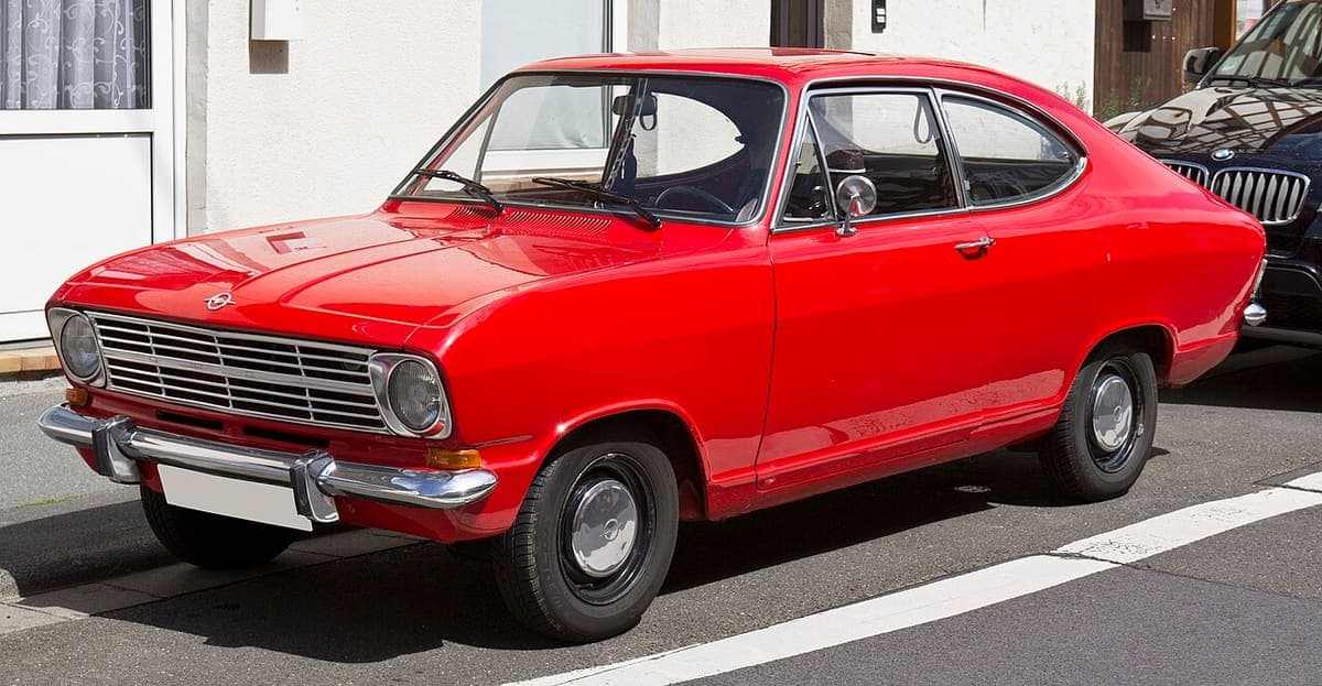 Opel Kadett B als Coupé Opel Kadett B als Coupé