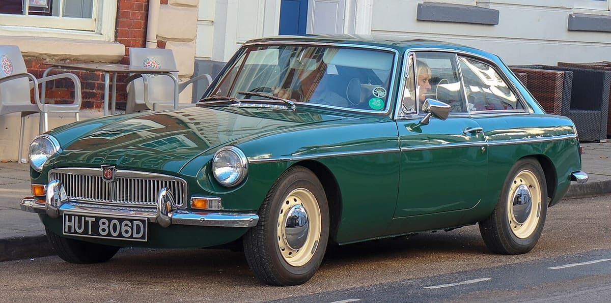 MG MGB als Coupé MG MGB als Coupé