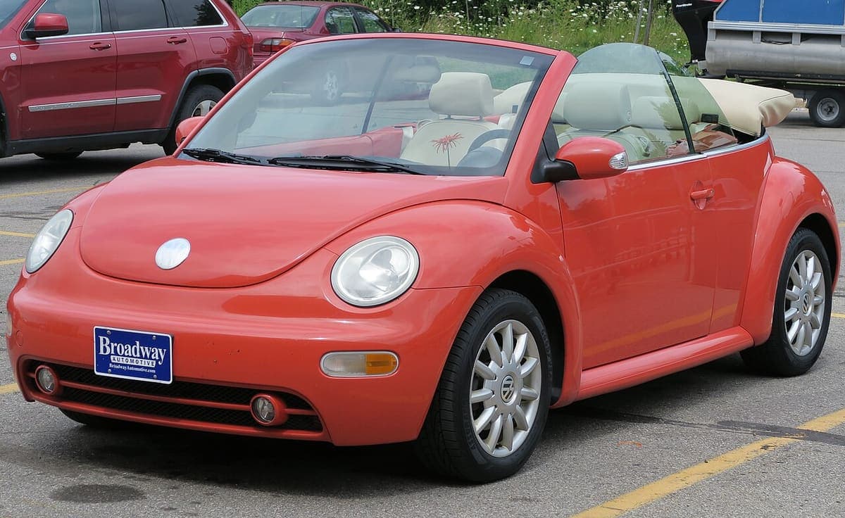 Volkswagen New Beetle als Cabriolet Volkswagen New Beetle als Cabriolet