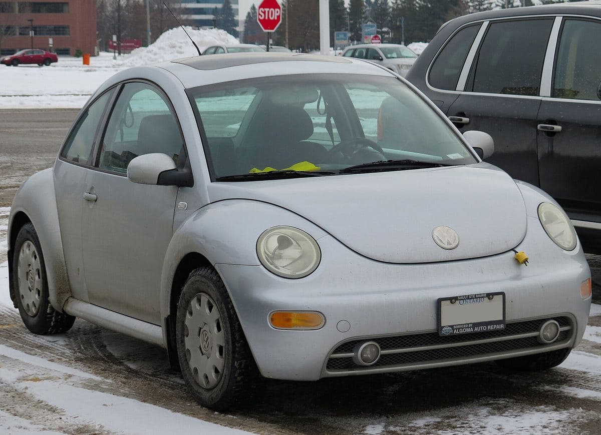 Volkswagen New Beetle als Schrägheck Volkswagen New Beetle als Schrägheck