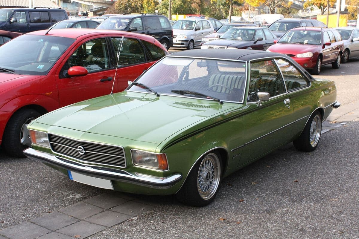 Opel Rekord D als Coupé Opel Rekord D als Coupé