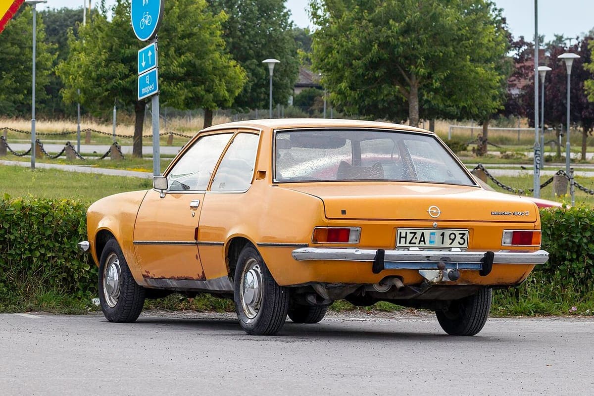 Opel Rekord D als Limousine Opel Rekord D als Limousine