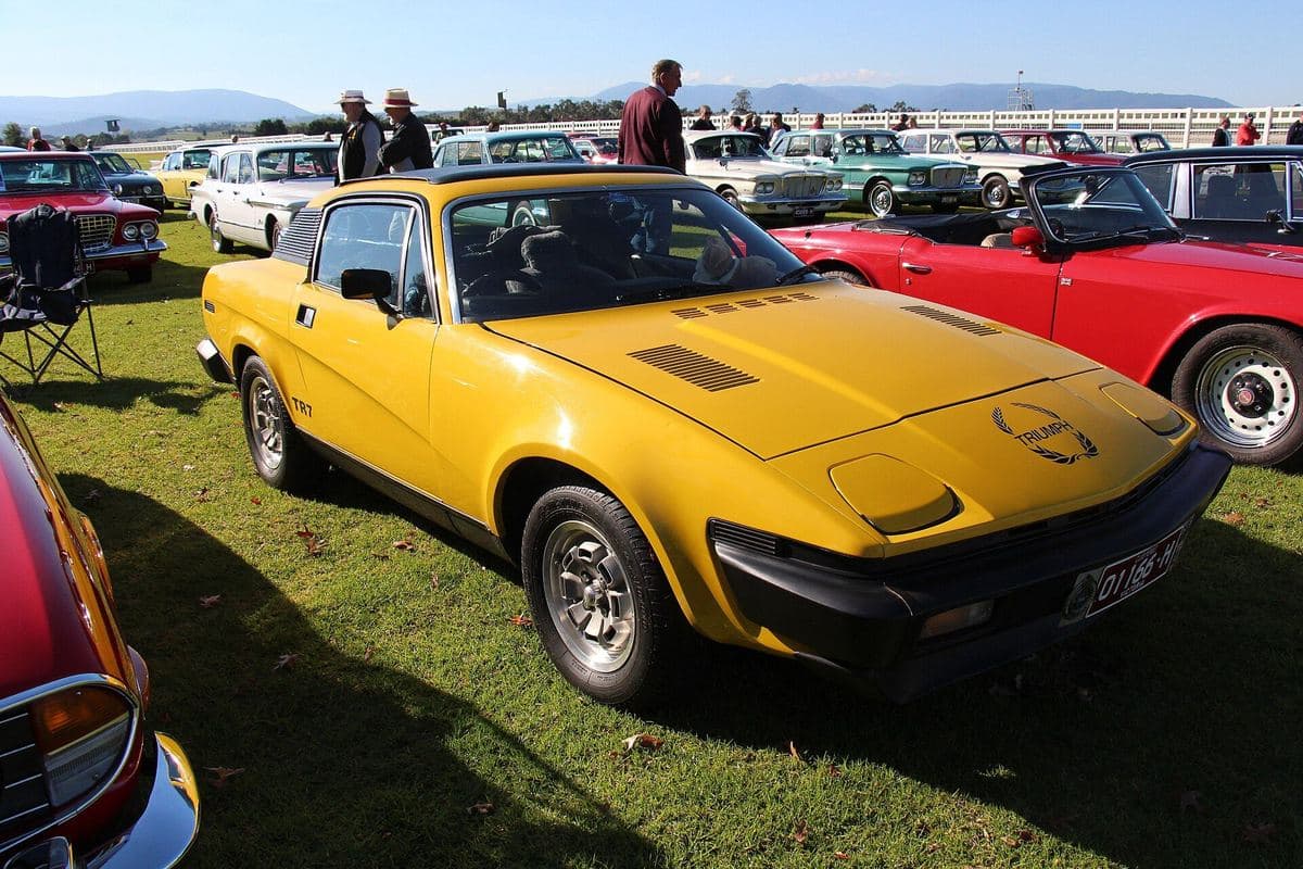 Triumph TR7 als Coupé Triumph TR7 als Coupé