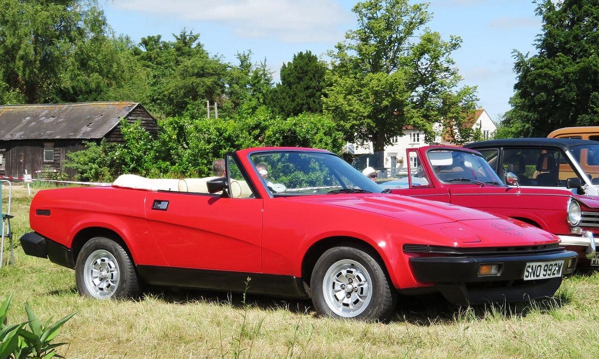 Triumph TR7 als Roadster Triumph TR7 als Roadster