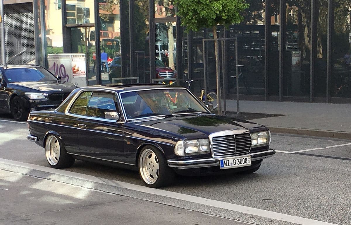 Mercedes-Benz W123 als Coupé Mercedes-Benz W123 als Coupé