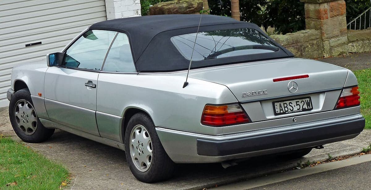 Mercedes-Benz W124 als Cabriolet Mercedes-Benz W124 als Cabriolet