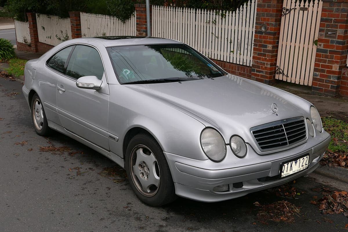 Mercedes-Benz W208 als Coupé Mercedes-Benz W208 als Coupé